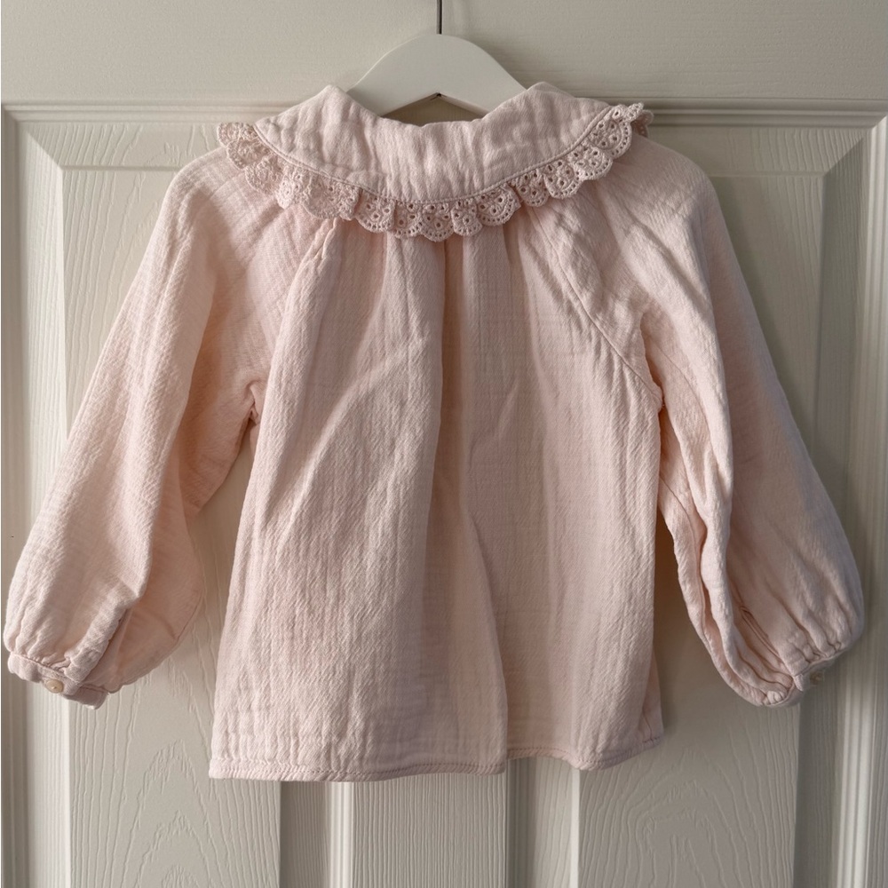 Zara Baby Pink Blouse - Picture 3 of 6